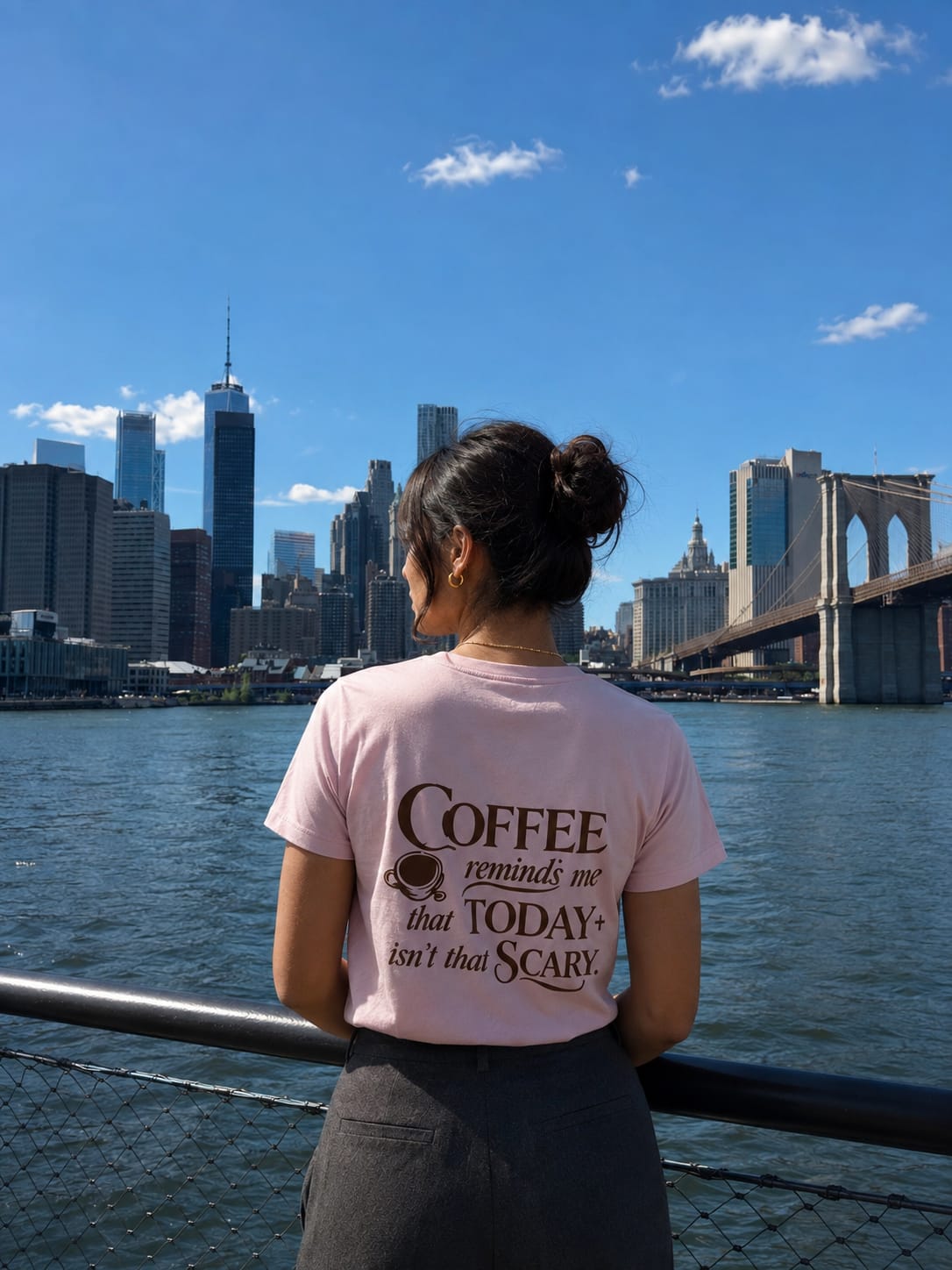 COFFEE REMINDS ME THAT TODAY ISN'T THAT SCARY